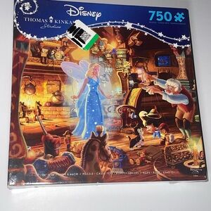 Disney Thomas Kinkade Enchanting Blue Fairy Puzzle